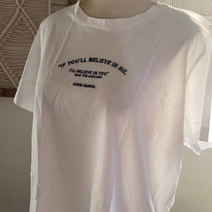 ❤️... Zara White Tee